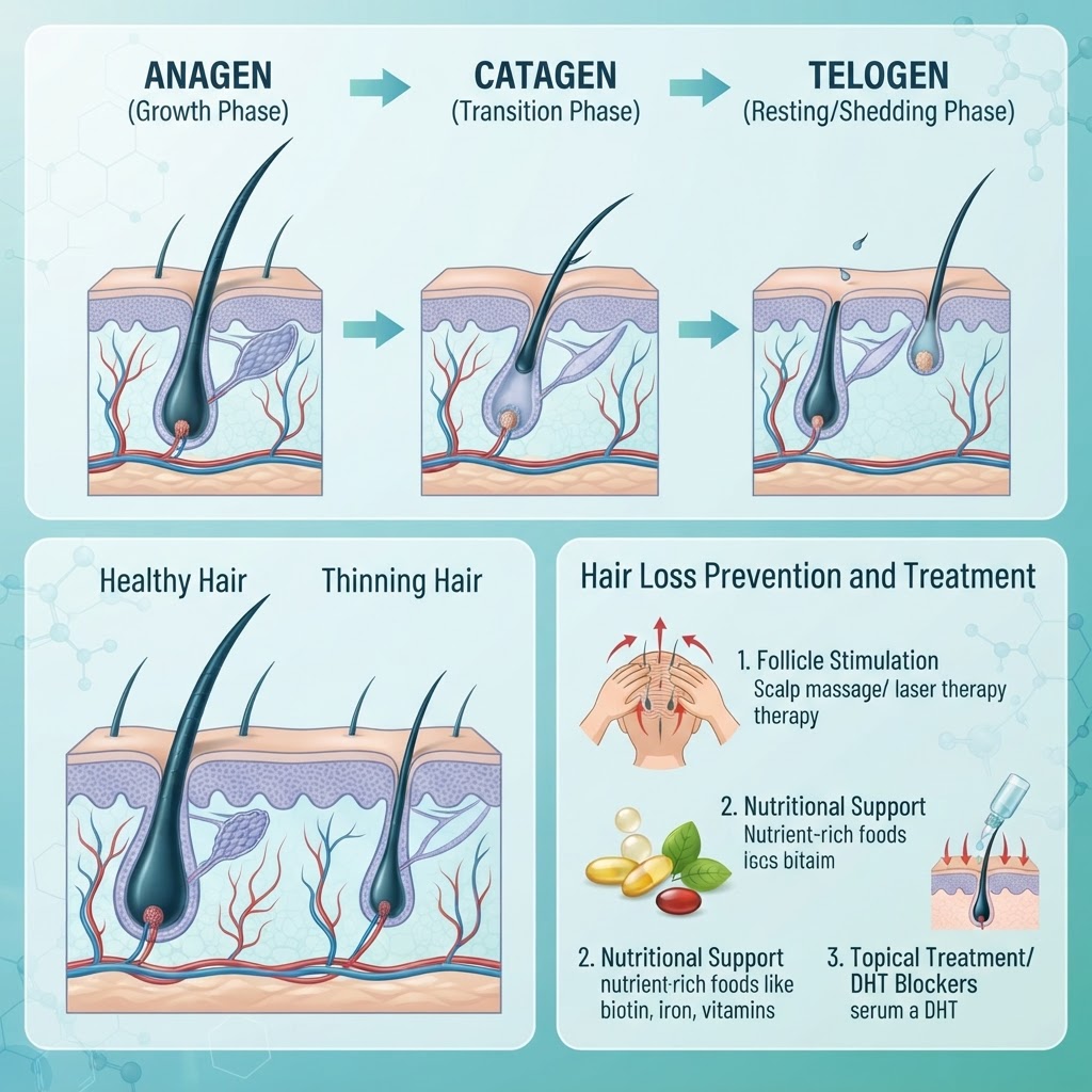 Hair Loss Causes and Treatments: A Complete Guide to Understanding Why Your Hair Is Thinning