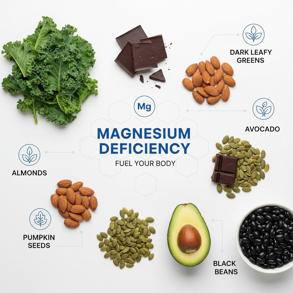 Magnesium Deficiency Symptoms and Foods Guide
