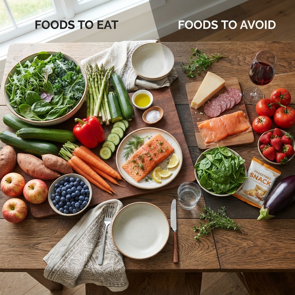 Low-Histamine Diet for MCAS: Foods to Eat and Avoid
