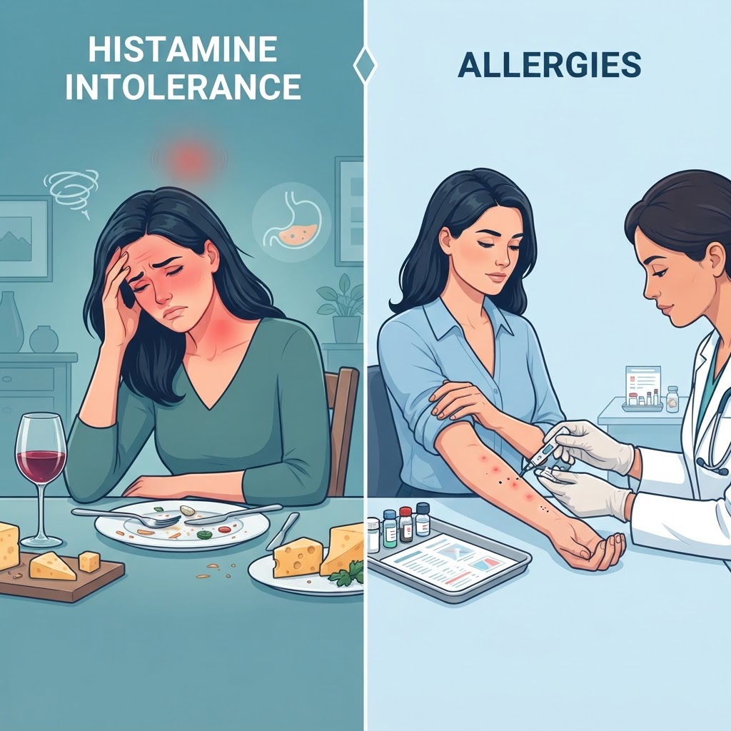Histamine Intolerance vs. Allergies: Key Differences Explained