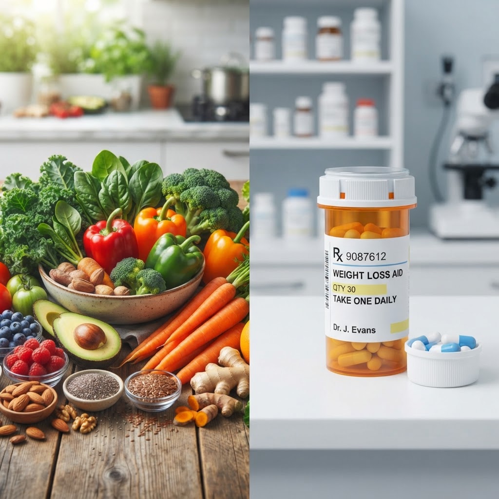 Natural Metabolism Boosters vs. Prescription Weight Loss Pills