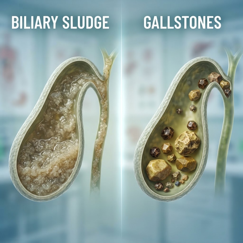 Gallbladder Sludge vs Gallstones: Differences and Risks