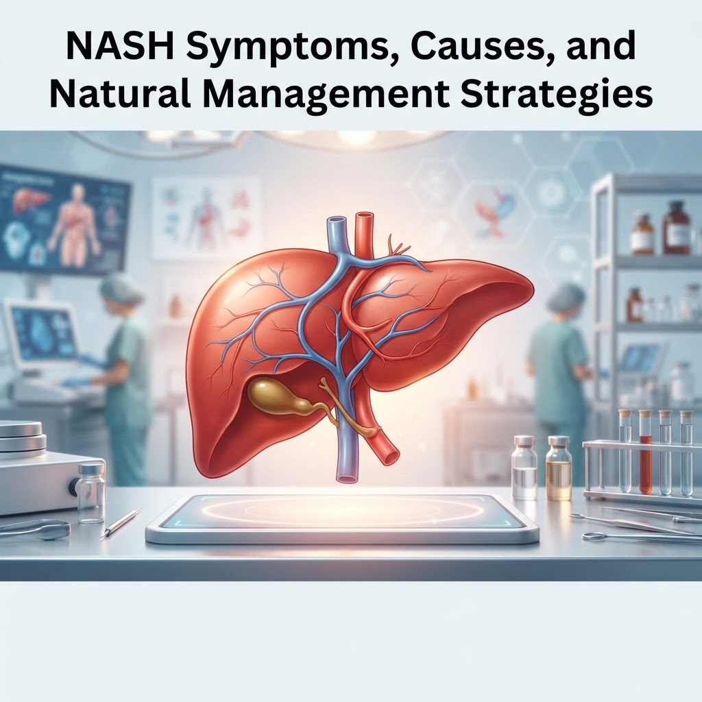 NASH Symptoms, Causes, and Natural Management Strategies